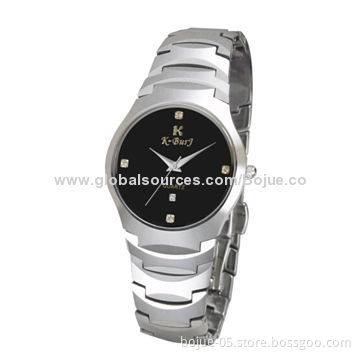 K-BURJ selling tungsten steel watch, business casual style